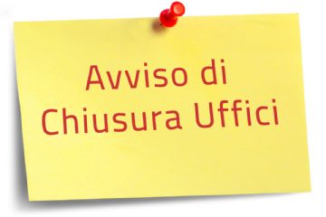Avviso chiusura uffici comunali lunedì 1 giugno