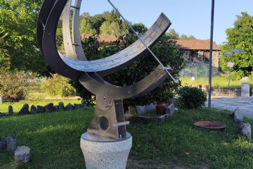 orologio solare a sfera armillare 